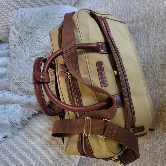 Burberry Tan and Brown Duffel Bag with Timeless Elegance - Picture 1 of 11